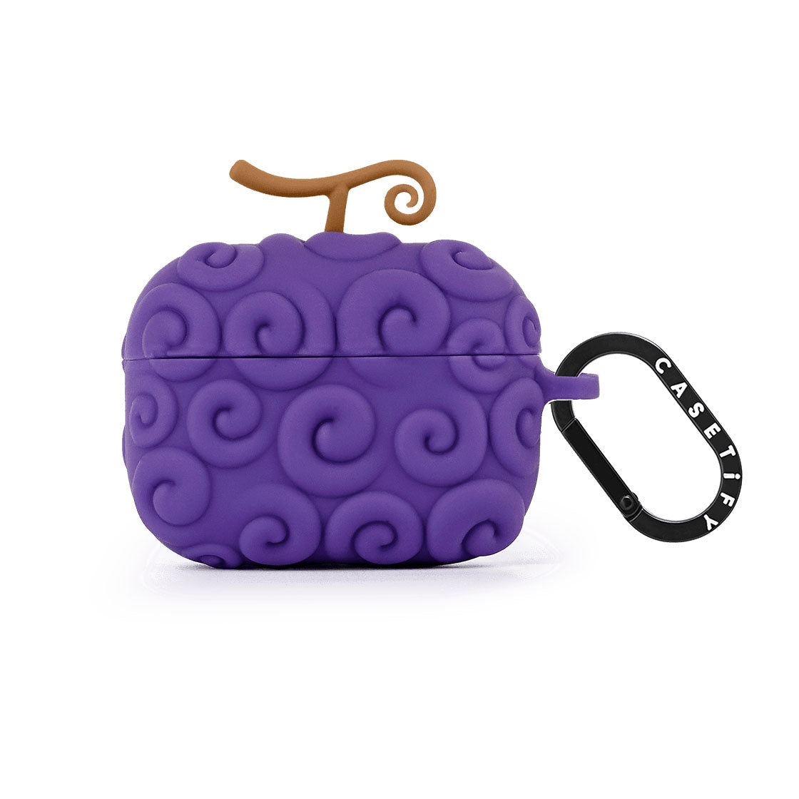 One Piece Luffy Ace Law Devil Fruit AirPods Case, Mera‑Mera Ope‑Ope Gum‑Gum 3D Silicone Protective Earbuds Cover