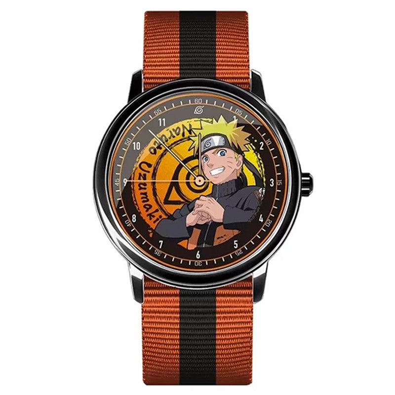 Naruto Uzumaki Sasuke Uchiha Anime Watch Blind Box, Naruto Shippuden Collectible Waterproof Quartz Watch