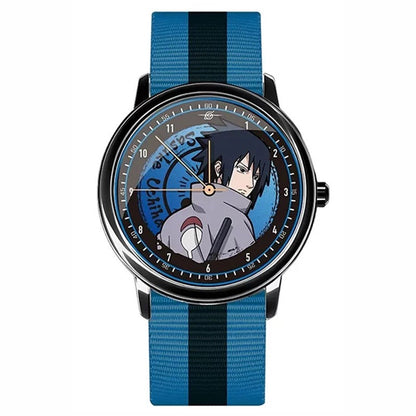 Naruto Uzumaki Sasuke Uchiha Anime Watch Blind Box, Naruto Shippuden Collectible Waterproof Quartz Watch