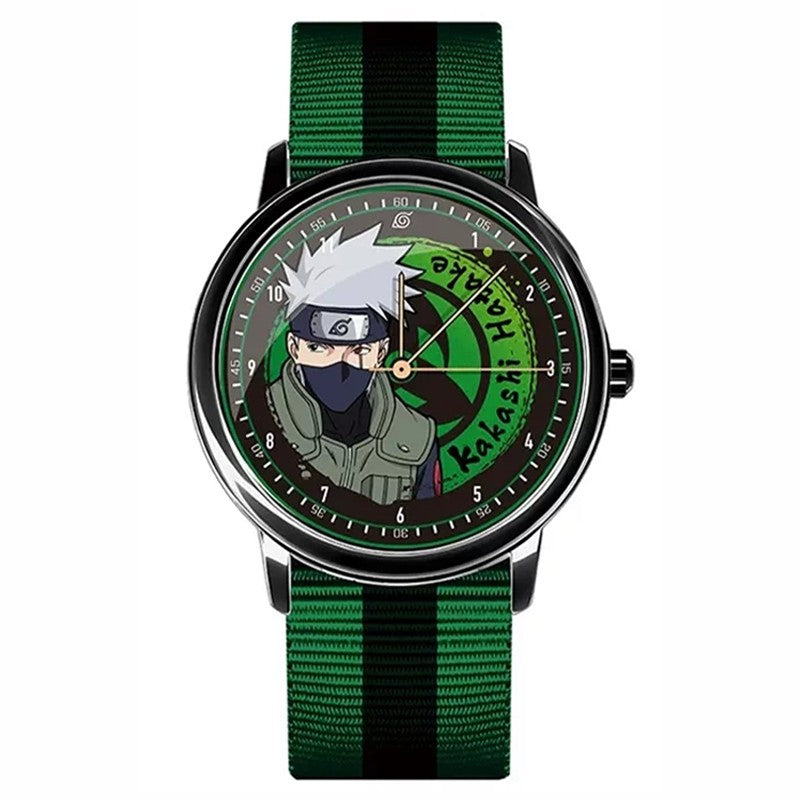 Naruto Uzumaki Sasuke Uchiha Anime Watch Blind Box, Naruto Shippuden Collectible Waterproof Quartz Watch