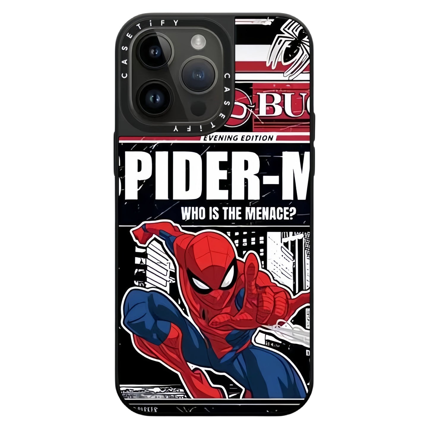 Marvel Spider-Man Venom Phone Case for iPhone, Mirror Shockproof Protective Cover All Styles Collection