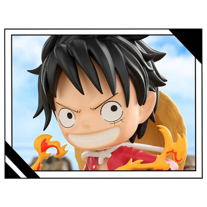One Piece Monkey D. Luffy Roronoa Zoro Nami Sanji Usopp Chopper Blind Box Keychain, PVC Figure Key Ring Bag Pendant, Anime Collectible Mystery Box for Anime Fans