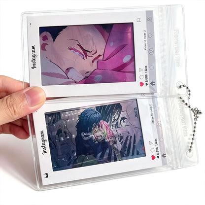 Demon Slayer 3D Lenticular Instagram Photo Card - Anime Motion Hanging Ornament