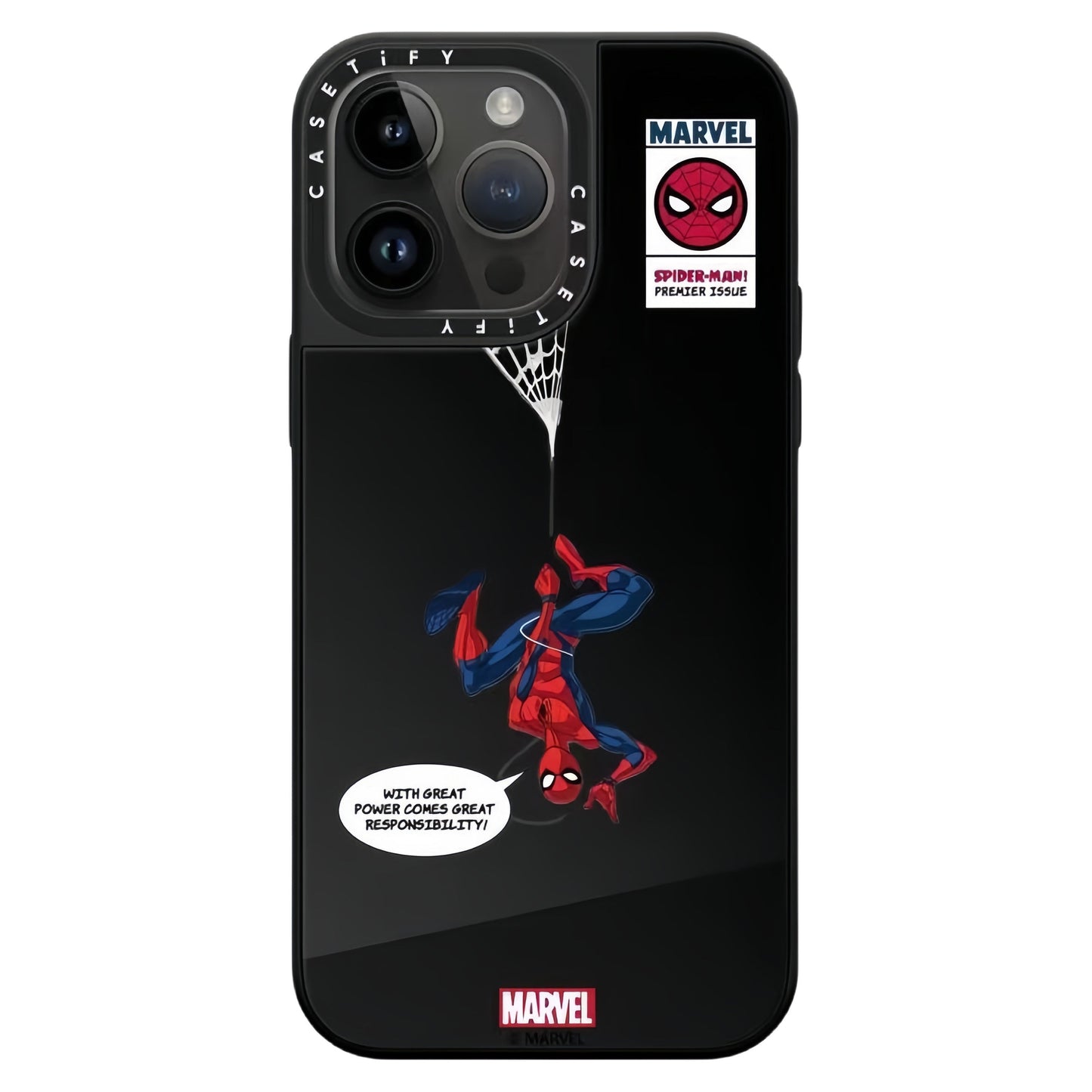 Marvel Spider-Man Venom Phone Case for iPhone, Mirror Shockproof Protective Cover All Styles Collection