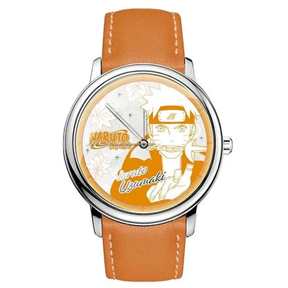 Naruto Uzumaki Sasuke Uchiha Anime Watch Blind Box, Naruto Shippuden Collectible Waterproof Quartz Watch