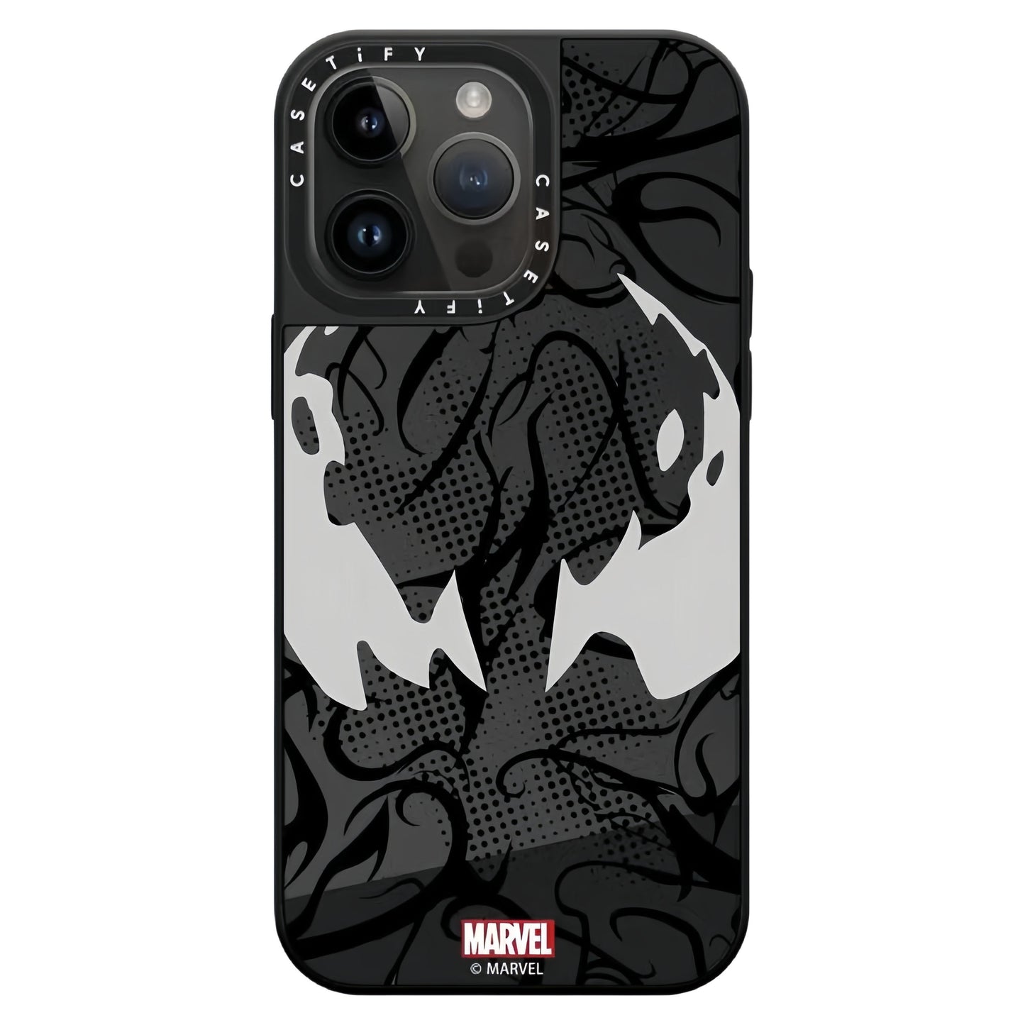 Marvel Spider-Man Venom Phone Case for iPhone, Mirror Shockproof Protective Cover All Styles Collection