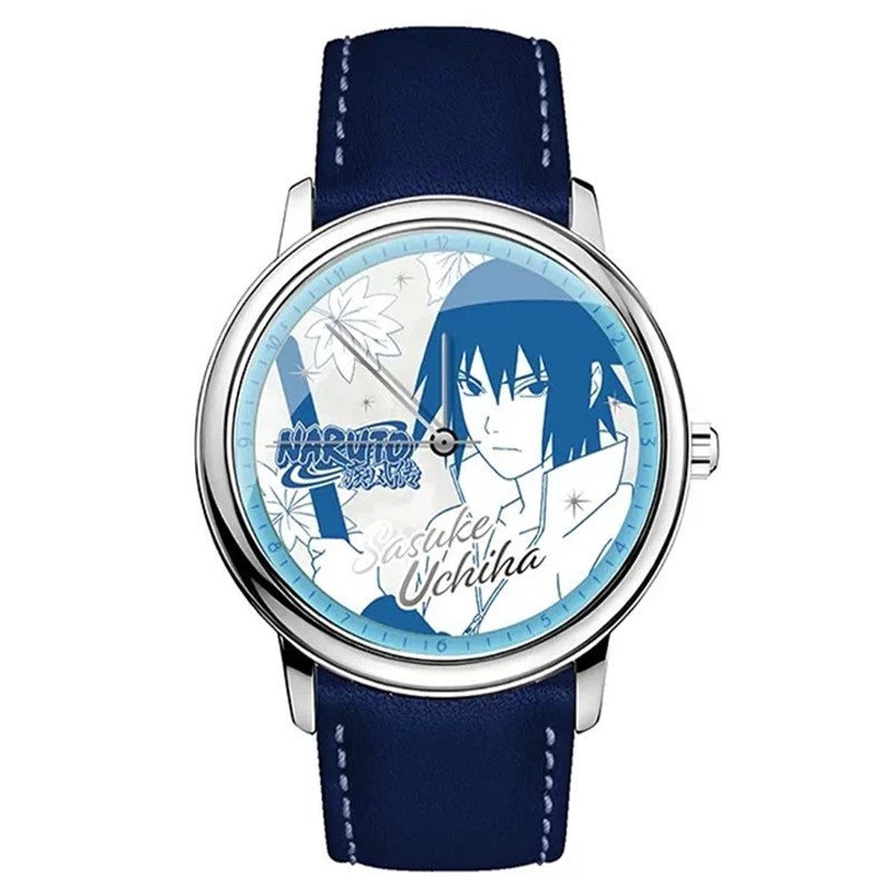 Naruto Uzumaki Sasuke Uchiha Anime Watch Blind Box, Naruto Shippuden Collectible Waterproof Quartz Watch