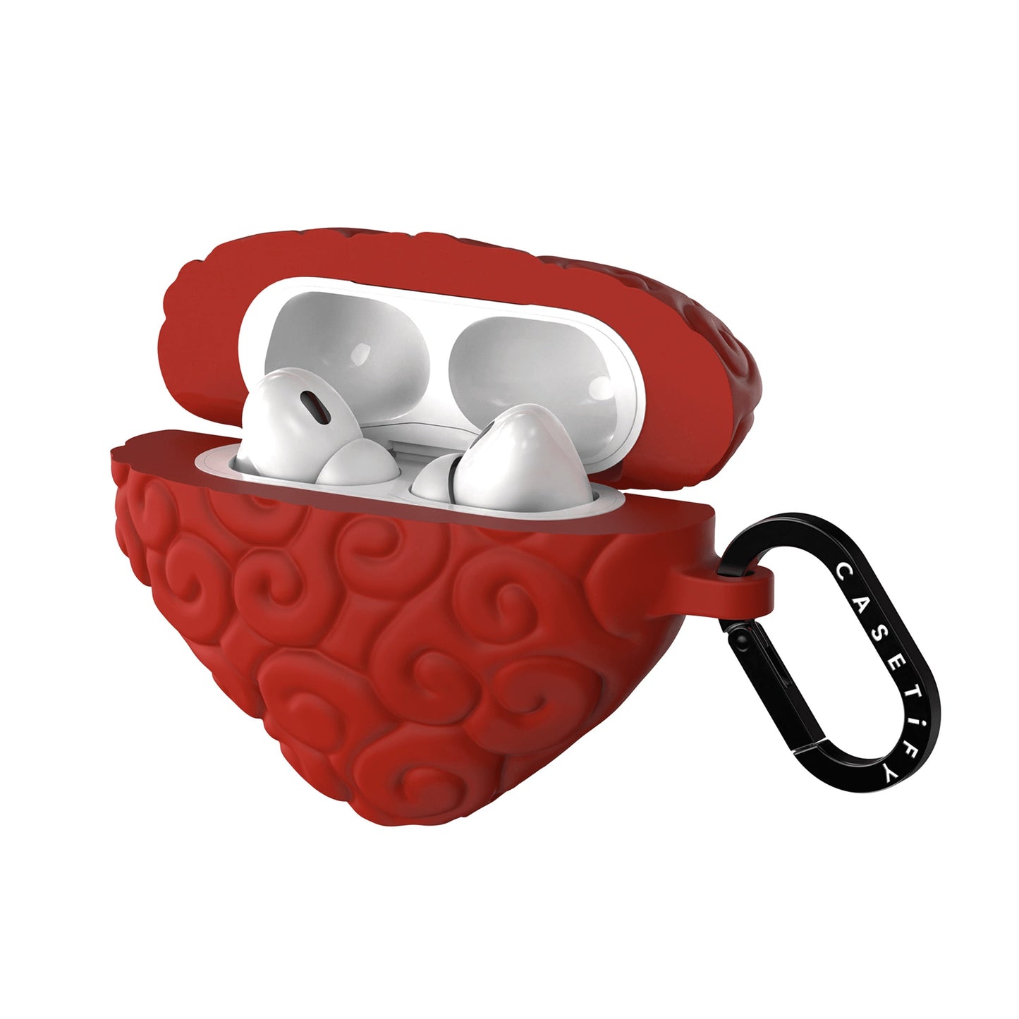 One Piece Luffy Ace Law Devil Fruit AirPods Case, Mera‑Mera Ope‑Ope Gum‑Gum 3D Silicone Protective Earbuds Cover