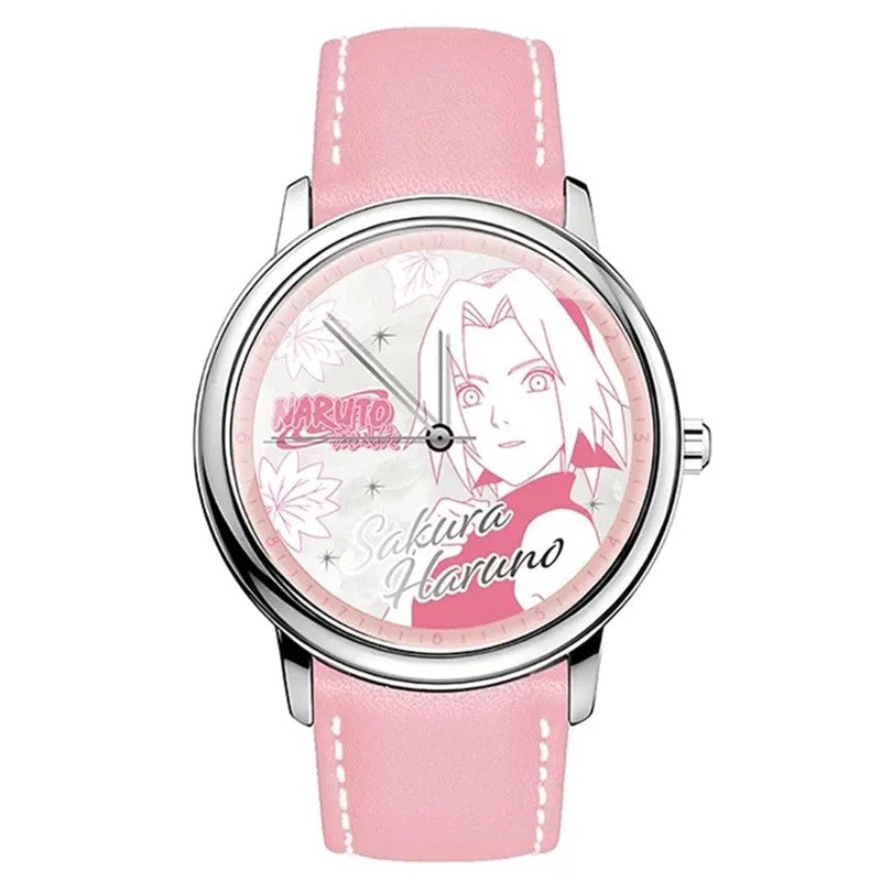 Naruto Uzumaki Sasuke Uchiha Anime Watch Blind Box, Naruto Shippuden Collectible Waterproof Quartz Watch