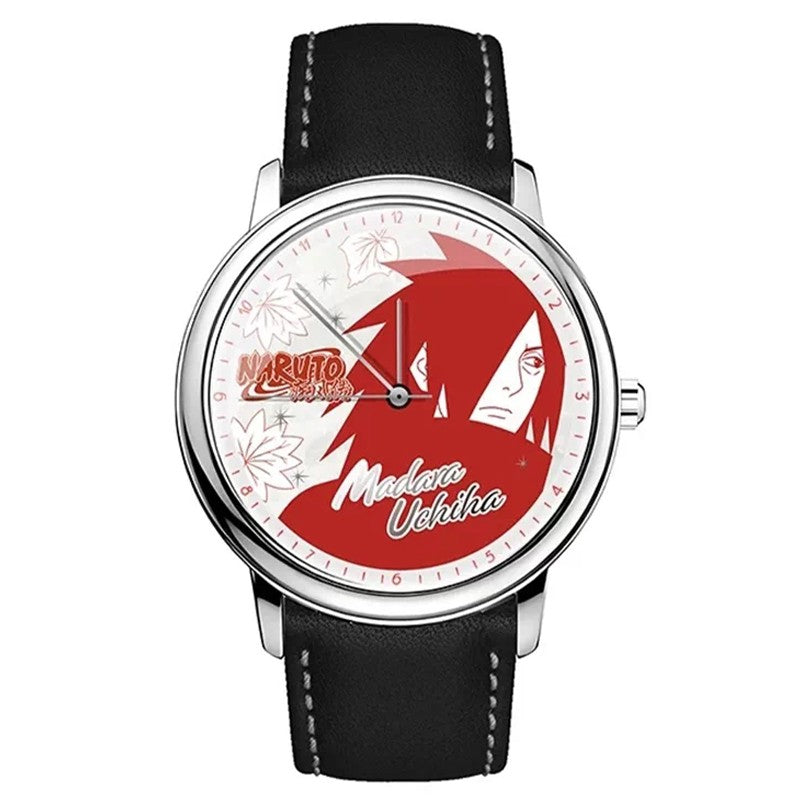 Naruto Uzumaki Sasuke Uchiha Anime Watch Blind Box, Naruto Shippuden Collectible Waterproof Quartz Watch