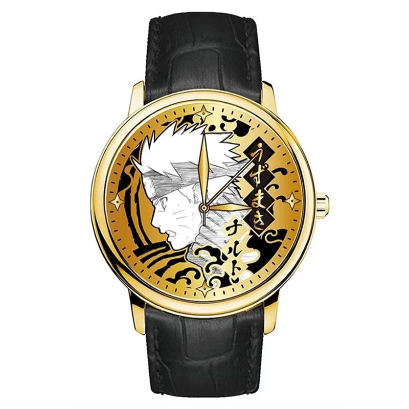 Naruto Uzumaki Sasuke Uchiha Anime Watch Blind Box, Naruto Shippuden Collectible Waterproof Quartz Watch