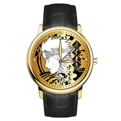 Naruto Uzumaki Sasuke Uchiha Anime Watch Blind Box, Naruto Shippuden Collectible Waterproof Quartz Watch