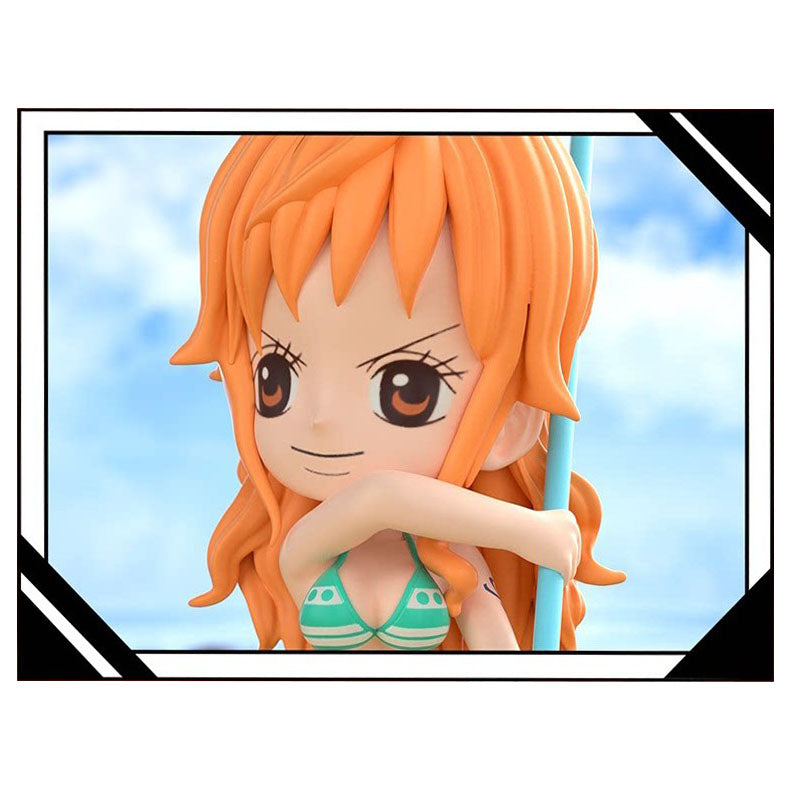One Piece Monkey D. Luffy Roronoa Zoro Nami Sanji Usopp Chopper Blind Box Keychain, PVC Figure Key Ring Bag Pendant, Anime Collectible Mystery Box for Anime Fans