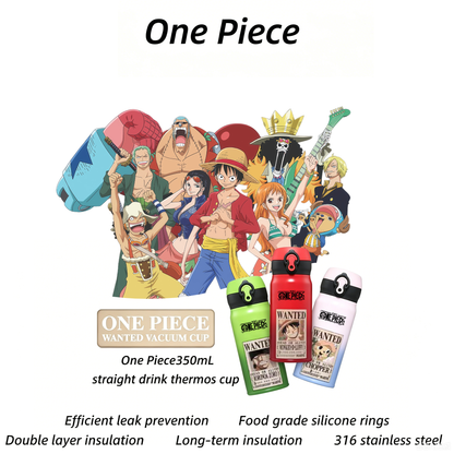 Luffy/Zoro/Chopper vacuum stainless steel insulated cup