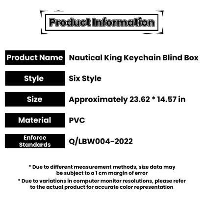 One Piece Monkey D. Luffy Roronoa Zoro Nami Sanji Usopp Chopper Blind Box Keychain, PVC Figure Key Ring Bag Pendant, Anime Collectible Mystery Box for Anime Fans