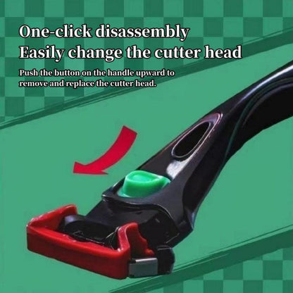 Demon Slayer Tanjiro Zenitsu Schick Hydro 5 Premium Razor, Anime 5‑Layer Manual Shaving Razor for Men