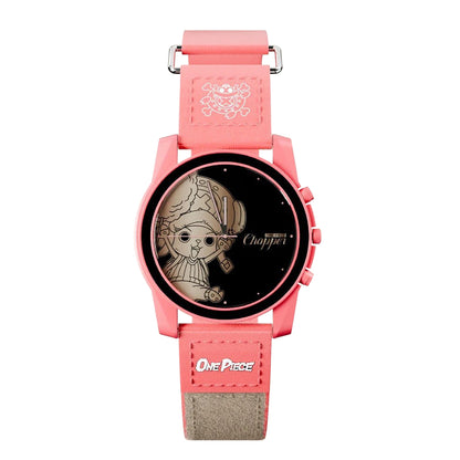 One Piece Luffy Zoro Nami Chopper Blind Box Wrist Watch, Anime Character Quartz Watch with Polyester Strap, Collectible Random Mystery Box Wristwatch Gift for Anime Fans