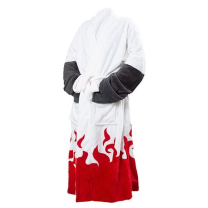 Fire shadow ninja Flannel Nightgown Bathrobe - Fall asleep in a comfortable nightgown