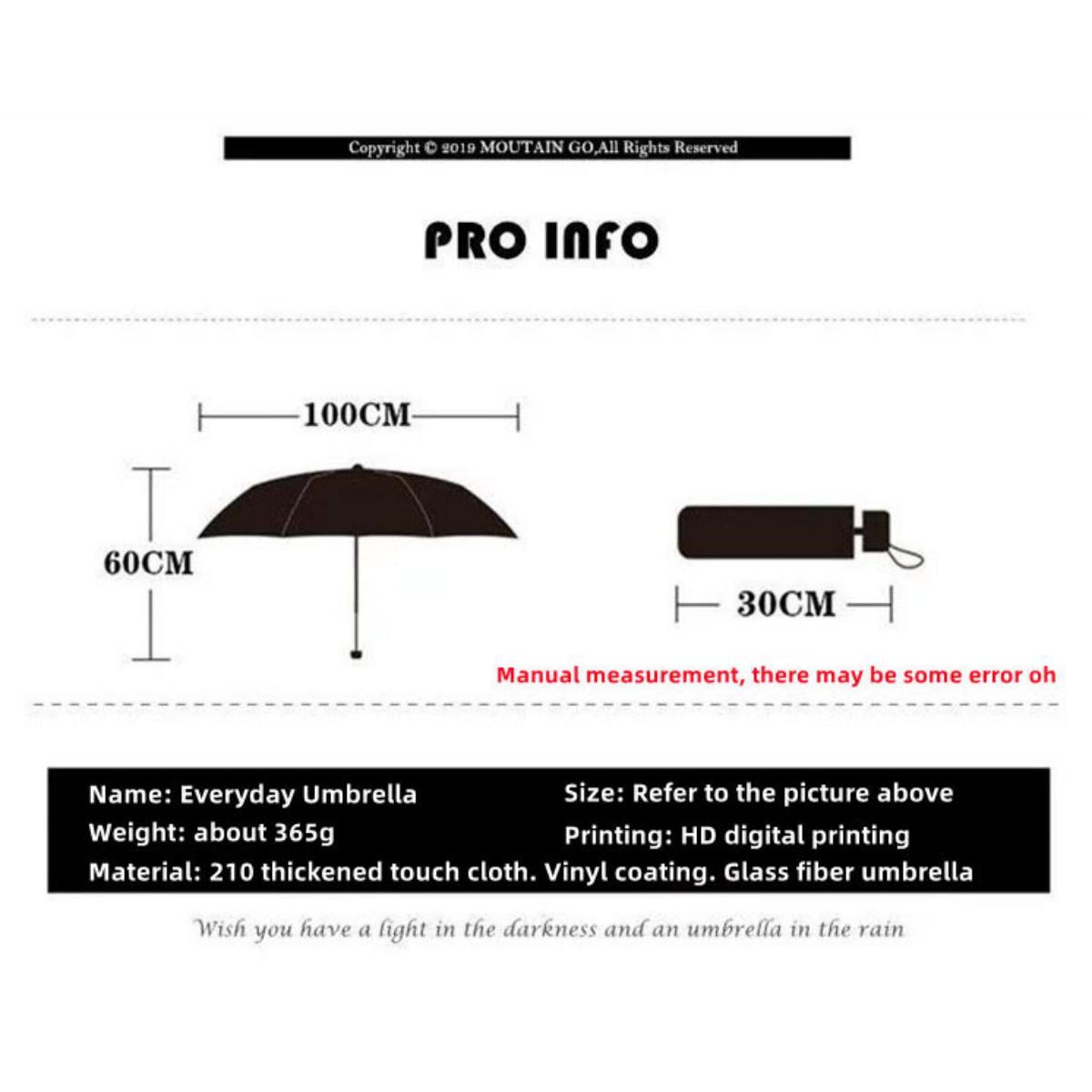One Piece Luffy Zoro Automatic Folding Umbrella, Anime UV Protection Umbrella