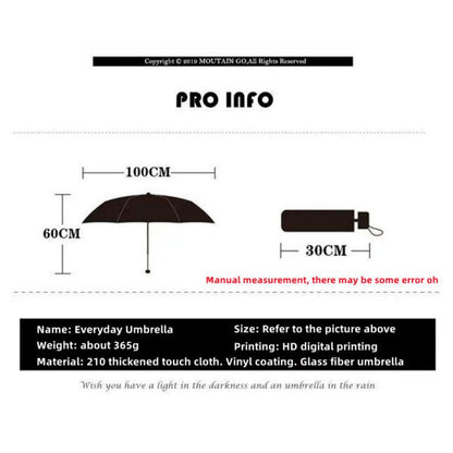 One Piece Luffy Zoro Automatic Folding Umbrella, Anime UV Protection Umbrella