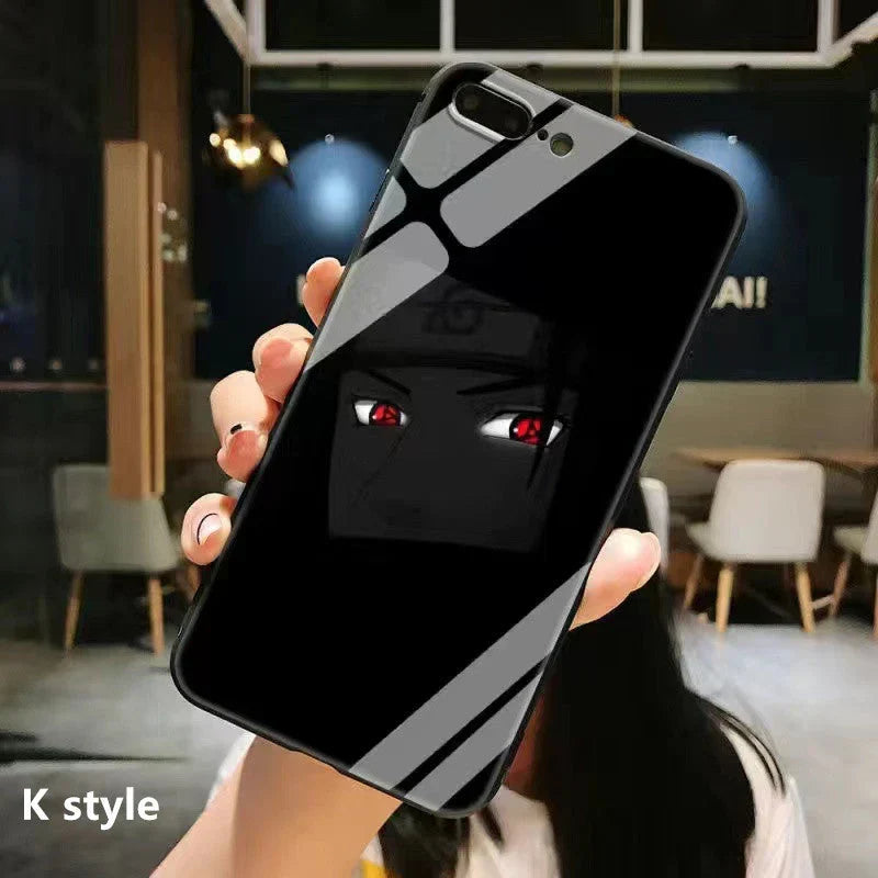 Write wheel eye kaleidoscope The Blowout Glass Silicone IPhone Case(11th to 17th Generation Pro Max)