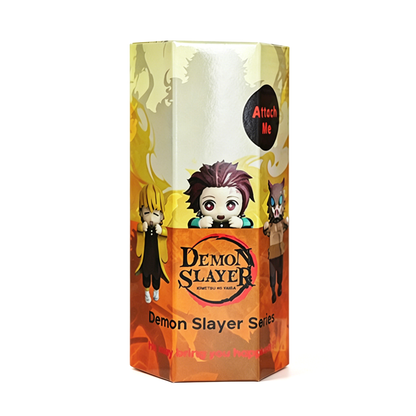 Demon Slayer Blind Box Peekaboo Figures - Anime Hanging Ornaments for Phone, Car & Desk Decor