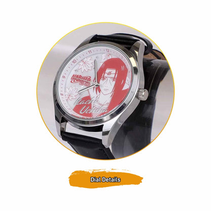 Naruto Uzumaki Sasuke Uchiha Anime Watch Blind Box, Naruto Shippuden Collectible Waterproof Quartz Watch