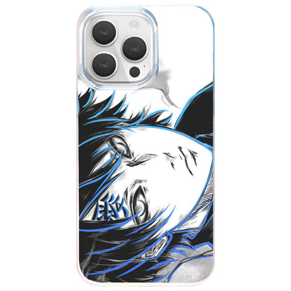 Naruto Gaara of the Desert Gradient Phone Case, Aurora Border Shockproof Anime Case