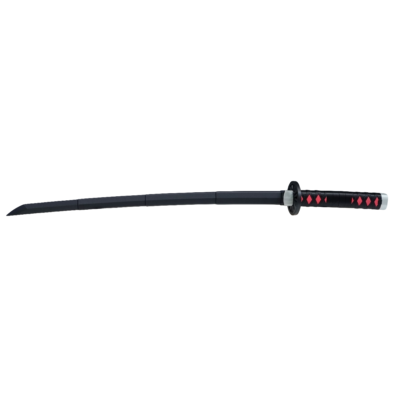 Demon Slayer Tanjiro Zenitsu Retractable Katana, Anime Cosplay Prop Sword