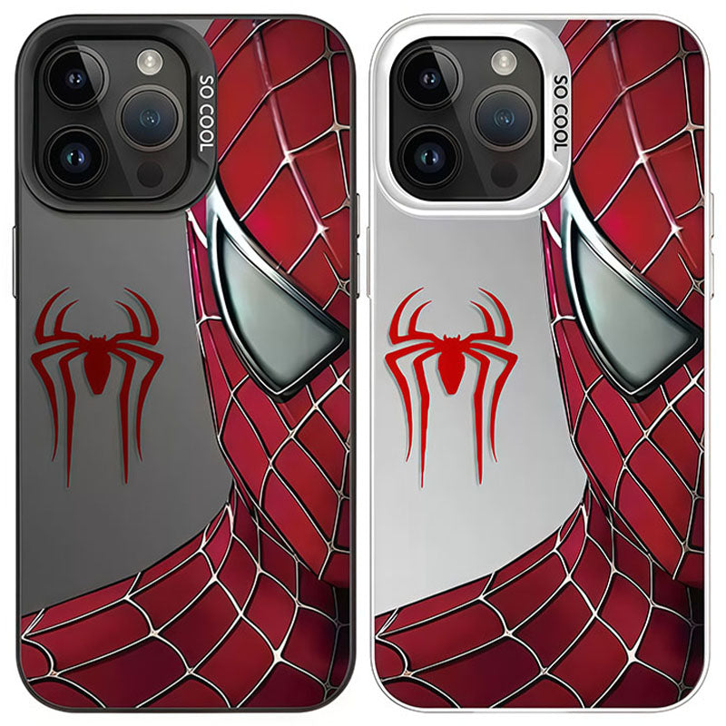 Marvel Spider‑Man Tobey Maguire Style Phone Case for iPhone, Anti‑Drop Shockproof Protective Cover 2‑Color Options Full Collection