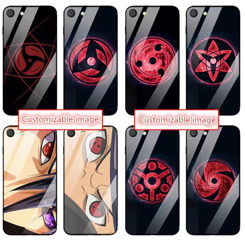 Write wheel eye kaleidoscope The Blowout Glass Silicone IPhone Case(11th to 17th Generation Pro Max)