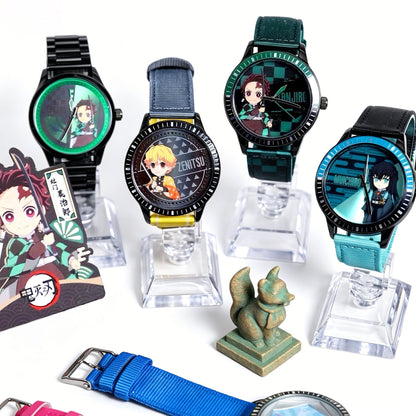 Tanjirou/Nezuko Wristwatch Blind Box - 9 Styles Anime Collectible Watch Mystery Box for Fans
