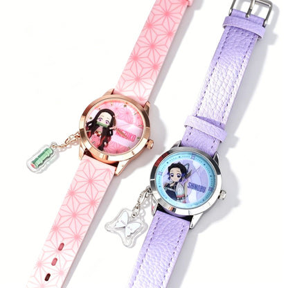 Tanjirou/Nezuko Wristwatch Blind Box - 9 Styles Anime Collectible Watch Mystery Box for Fans