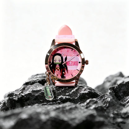 Tanjirou/Nezuko Wristwatch Blind Box - 9 Styles Anime Collectible Watch Mystery Box for Fans