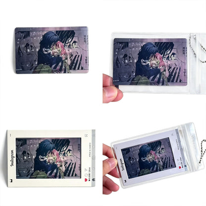 Demon Slayer 3D Lenticular Instagram Photo Card - Anime Motion Hanging Ornament