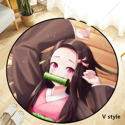 Kamado Tanjirou Hand-made environmentally friendly non-slip comfortable carpet for home