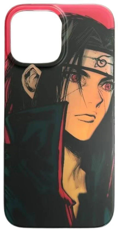 Sasuke/ itachi Apple refined trend silicone anti-collision phone case
