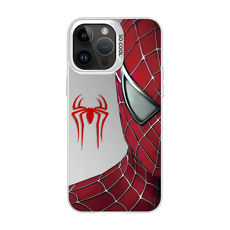 Marvel Spider‑Man Tobey Maguire Style Phone Case for iPhone, Anti‑Drop Shockproof Protective Cover 2‑Color Options Full Collection