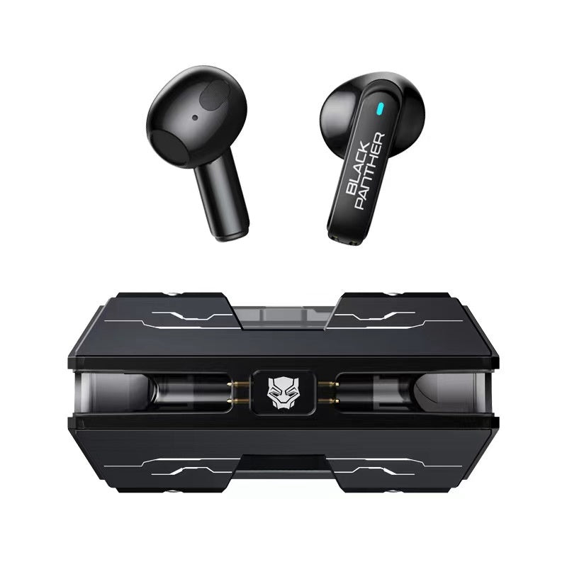 Marvel Iron Man Captain America Wireless Earbuds, Marvel TWS Bluetooth 5.3 Headphones with Battleship Design