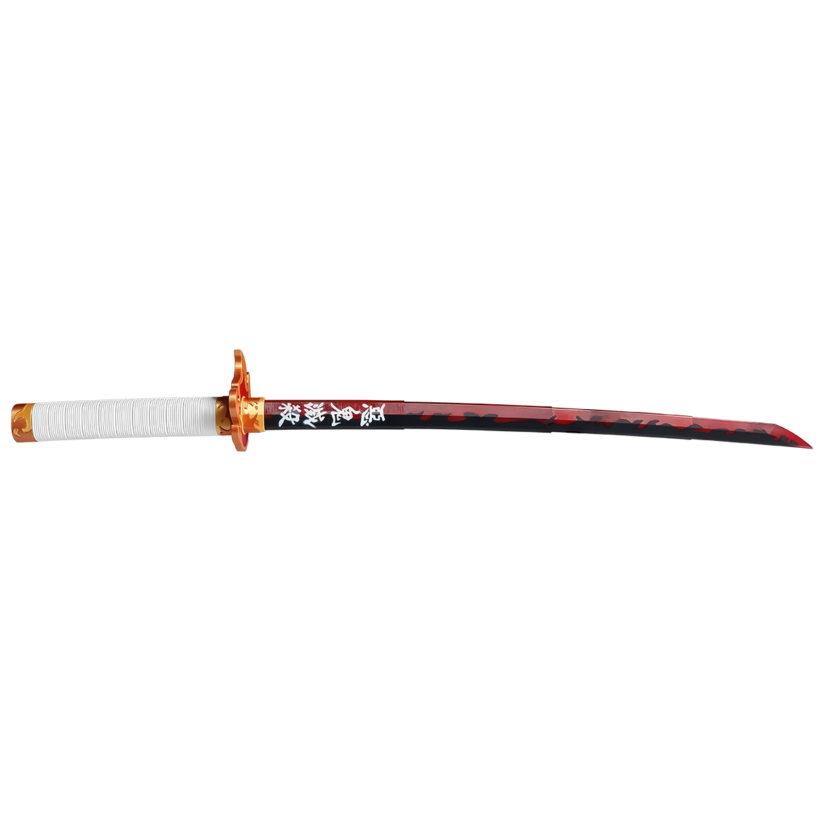 Demon Slayer Tanjiro Zenitsu Retractable Katana, Anime Cosplay Prop Sword
