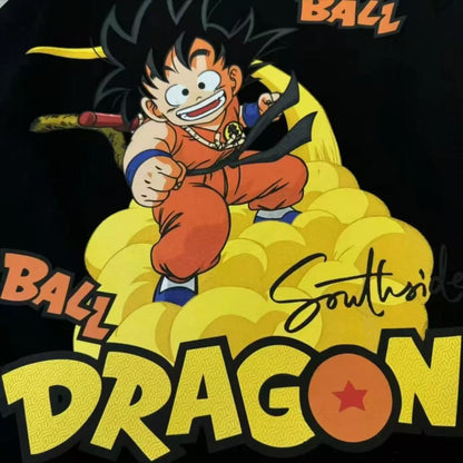 Son Goku Vintage crewneck hoodie - Revisit classic anime style