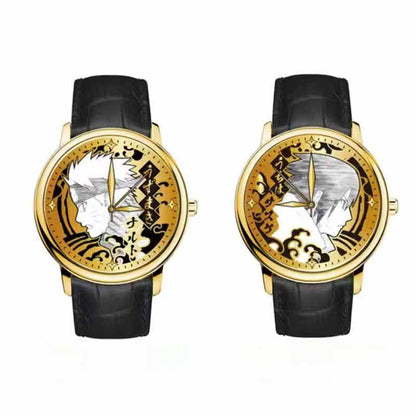 Naruto Uzumaki Sasuke Uchiha Anime Watch Blind Box, Naruto Shippuden Collectible Waterproof Quartz Watch