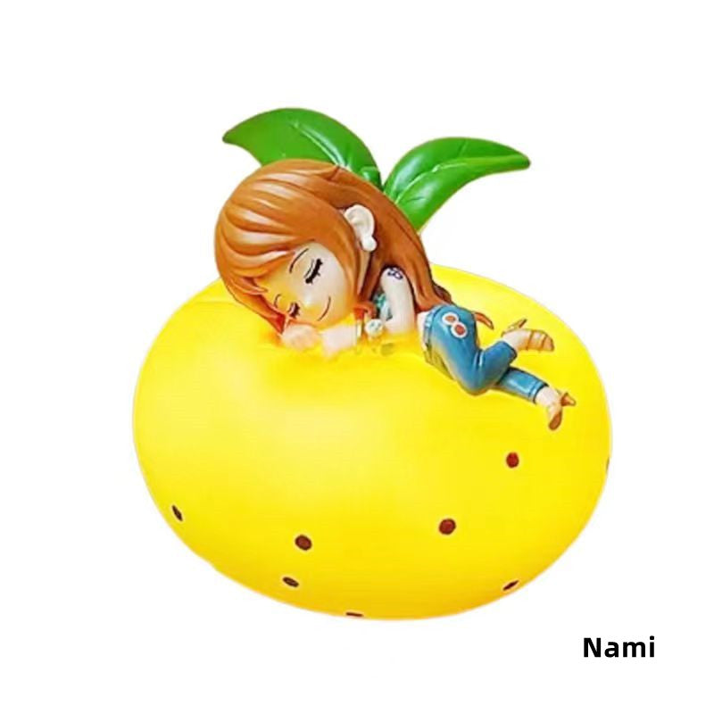 One Piece Monkey D. Luffy Roronoa Zoro Blind Box LED Night Light, Anime Character Figure Lamp, Touch‑Control Dimmable Bedside Decor Light for Anime Collectors