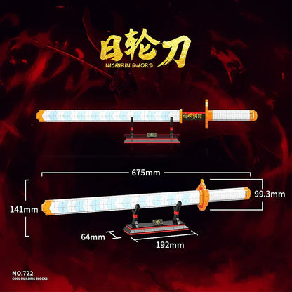 Rengoku Kyoujurou Building Block 806PCS model toys