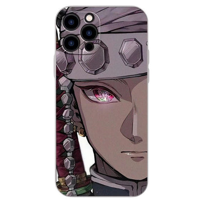 hashira Kyoujurou/Sanemi/Muichirou phone case exquisite trend silicone anti-collision