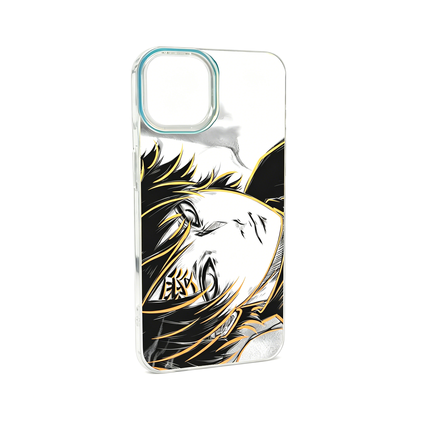 Naruto Gaara of the Desert Gradient Phone Case, Aurora Border Shockproof Anime Case