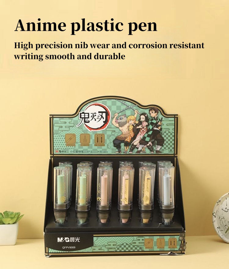 Demon Slayer Anime Gel Pen Set - Zenitsu Inosuke Nezuko Writing Pens