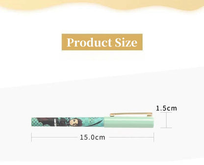 Demon Slayer Anime Gel Pen Set - Zenitsu Inosuke Nezuko Writing Pens