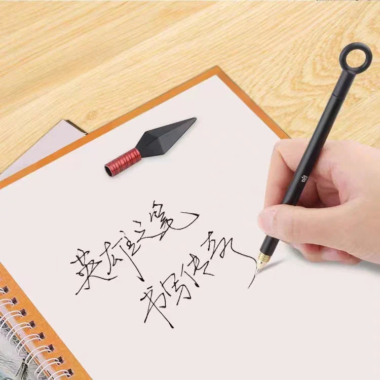 Kakashi/Sasuke kunai Neutral pen Metal alloy stationery kunai student supplies