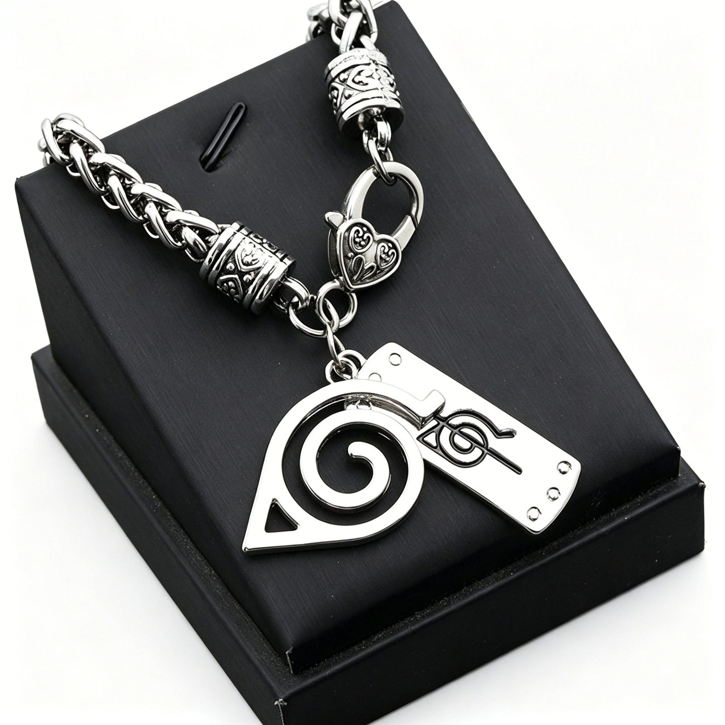 Naruto Leaf Village & Anti-Leaf Symbol Bracelet - Anime Cosplay Jewelry